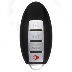 Nissan-style 4-button Programmable Premium IKEY Smart Key (Panic) (IKEYNS4TP) Questions & Answers