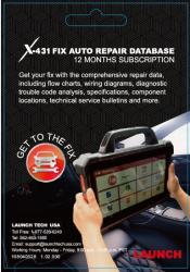 1-year Launch X-431 FIX Auto Software Questions & Answers