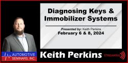 Diagnosing Keys and Immobilizer Systems by Keith Perkins Questions & Answers